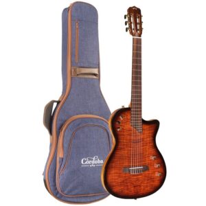 Đàn Guitar Silent Classic Cordoba Stage Edge Burst