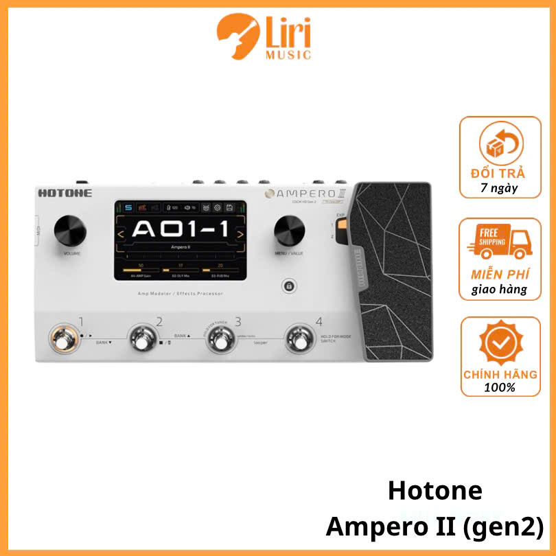 Pedal Hotone Ampero II Gen 2