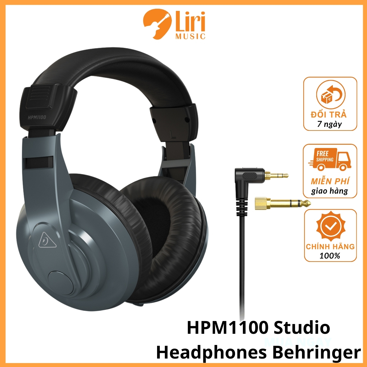 HPM1100 Studio Headphones Behringer