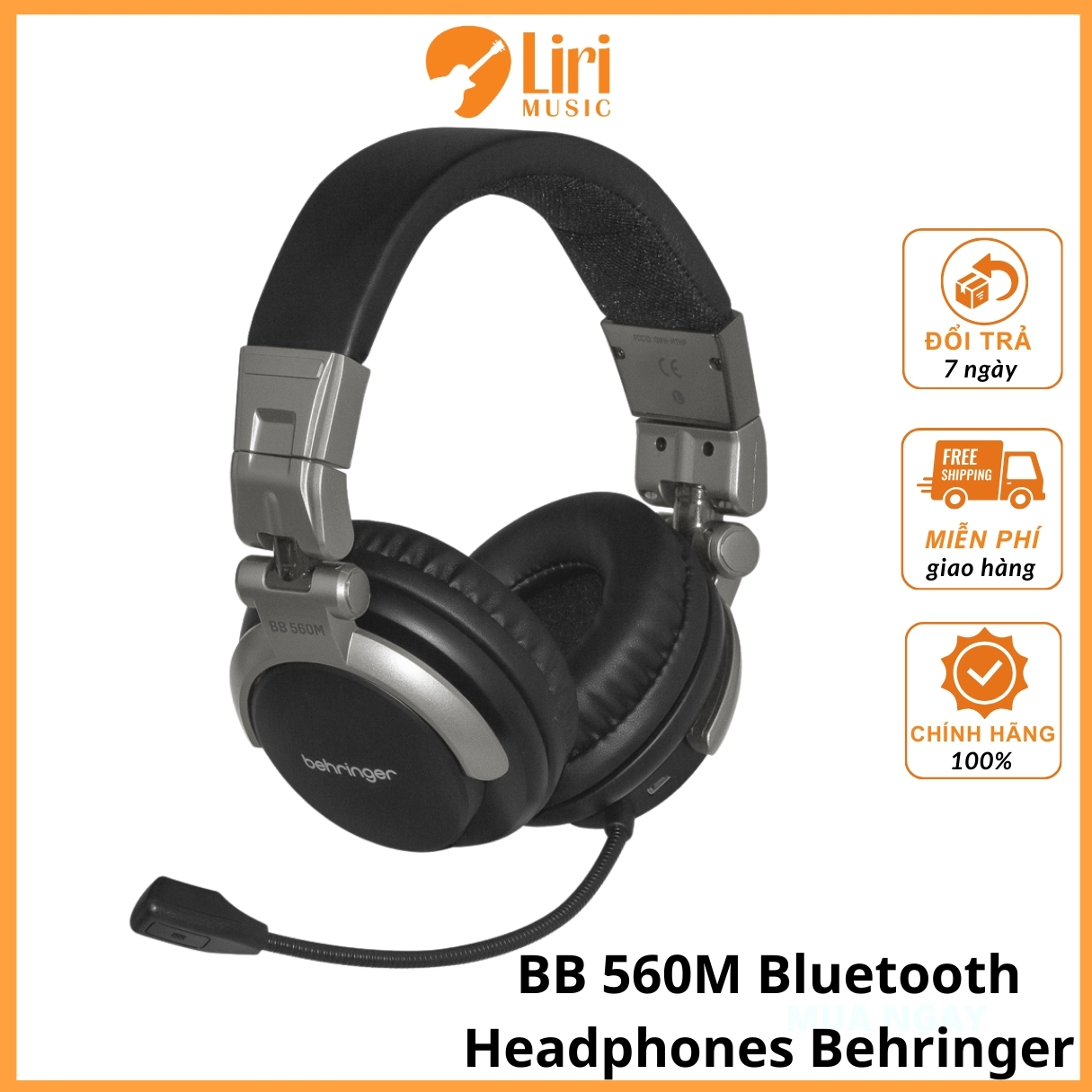 BB 560M Bluetooth Headphones Behringer