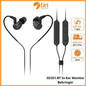 SD251-BT In-Ear Monitor Behringer|Tai nghe không dây in ear phòng thu SD251-BT