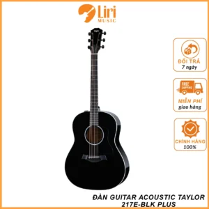 Đàn Guitar Acoustic Taylor 217e-BLK Plus