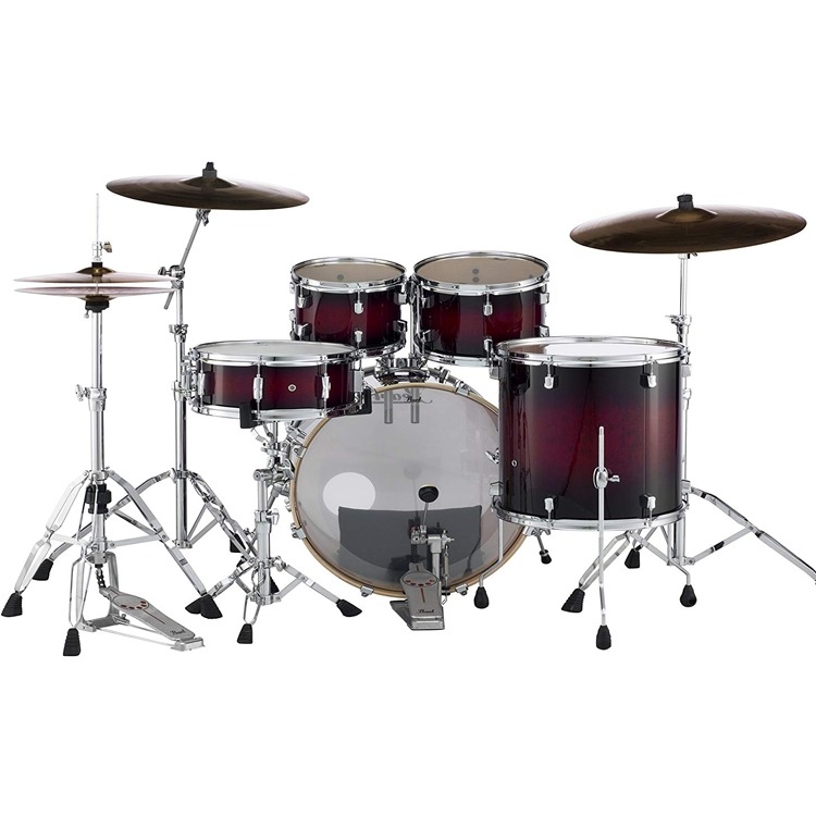 Bộ trống JAZZ Pearl DMP925SP/C261 Gloss Deep Red Burst