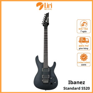 Đàn Guitar Điện Ibanez Standard S520, Weathered Black