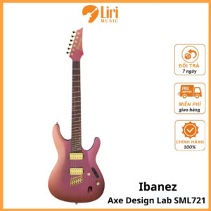 Đàn Guitar Điện Ibanez Axe Design Lab SML721, Rose Gold Chameleon