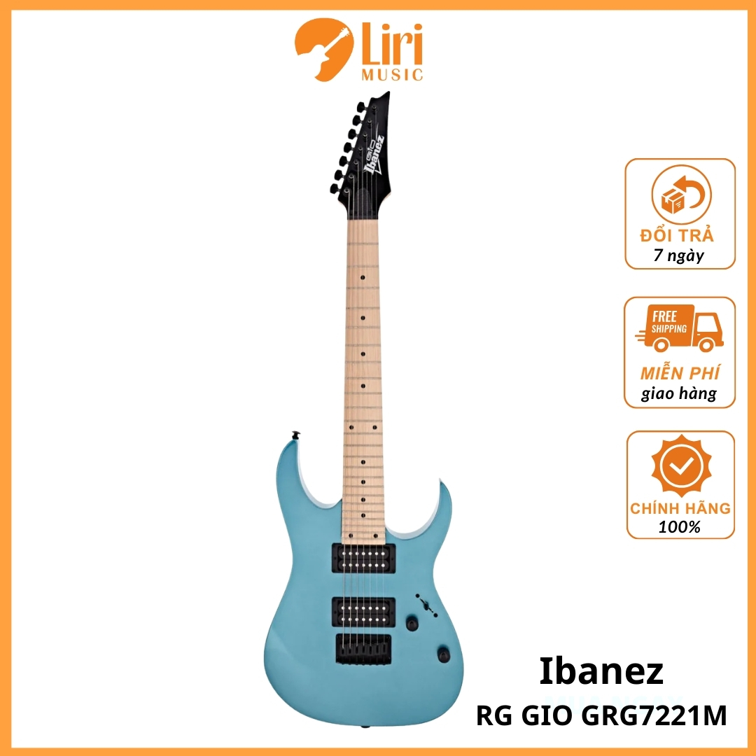Ibanez RG GIO GRG7221M, Metallic Light Blue