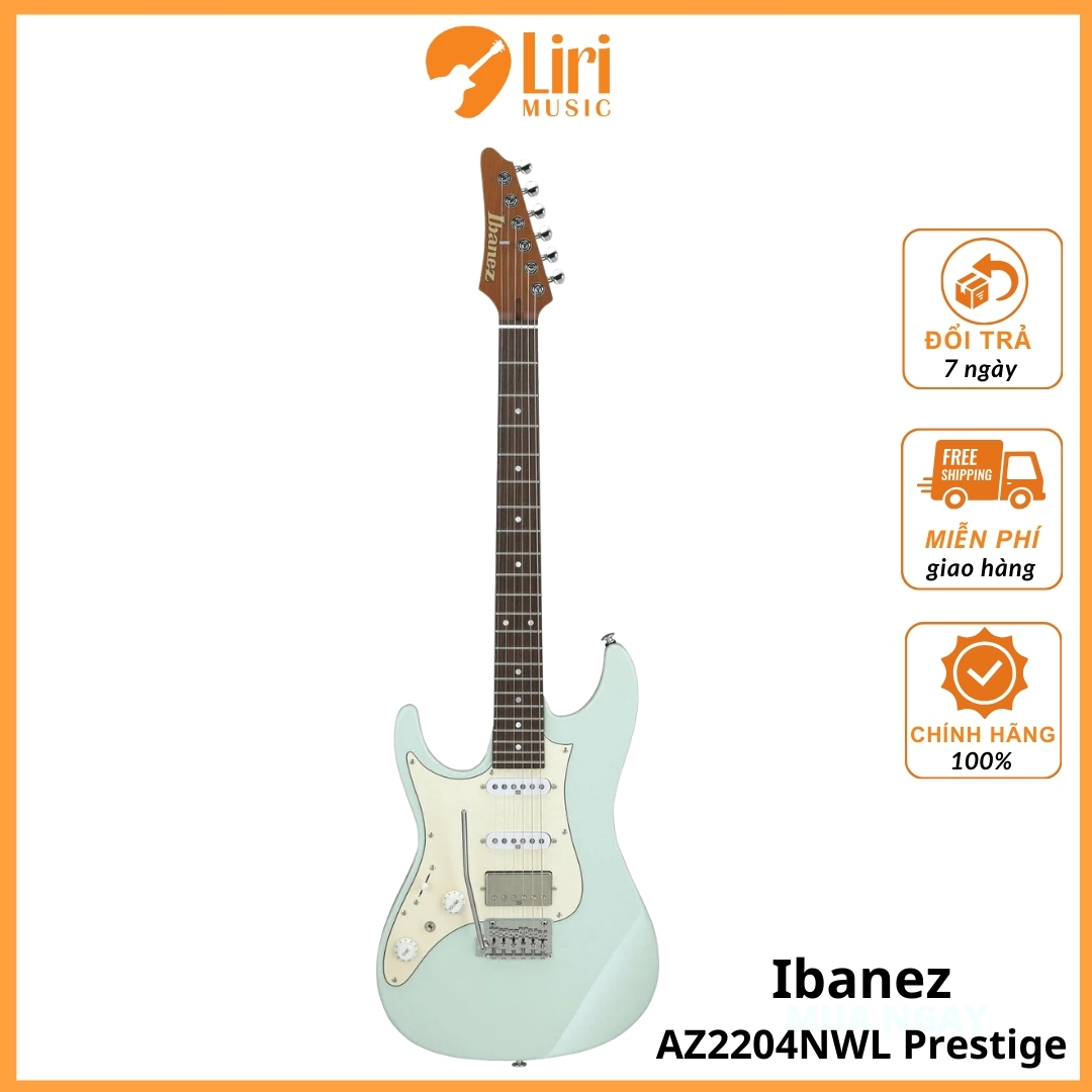 Ibanez AZ2204NWL Prestige, Mint Green