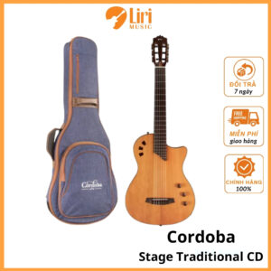 Đàn Guitar Silent Classic Cordoba Stage Traditional CD w/Stage Deluxe Gig Bag