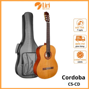 Đàn Guitar Classic Cordoba C5-CD w/Deluxe Gigbag