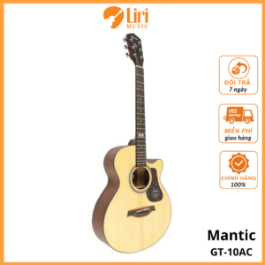 Đàn Guitar Acoustic Mantic GT-10AC