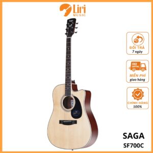 ĐÀN ACOUSTIC SAGA SF700C
