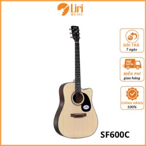 Đàn Guitar Acoustic SAGA SF600C