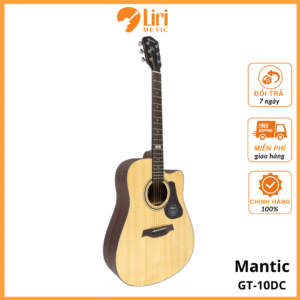 Đàn Guitar Acoustic Mantic GT-10DC